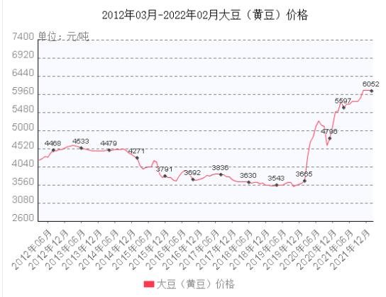 大豆价格最新信息及市场动态分析