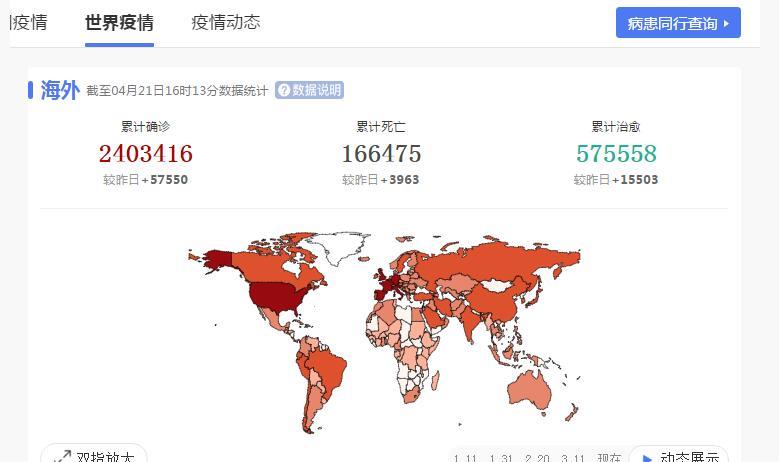 全世界最新疫情美国概况