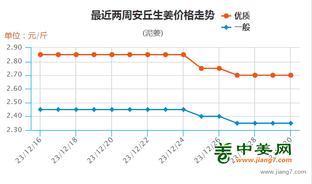 青州姜最新价格行情分析